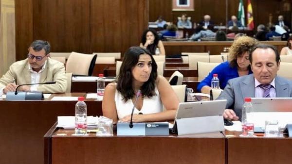 Beatriz Jurado (PP) en la Comisión de Salud del Parlamento de Andalucía. Beatriz Jurado (PP) en la Comisión de Salud del Parlamento de Andalucía.