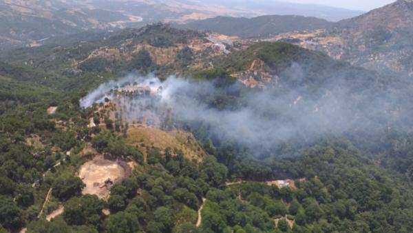 Incendio en Gaucín. Plan Infoca Incendio en Gaucín. Plan Infoca