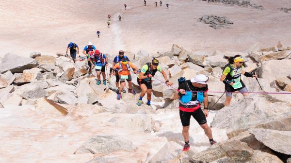 Foto de archivo de la primera Gran Trail Trangoworld Aneto-Posets. Foto de archivo de la primera Gran Trail Trangoworld Aneto-Posets.