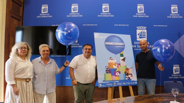 Presentación de la edición de verano de Donostiamarket Presentación de la edición de verano de Donostiamarket