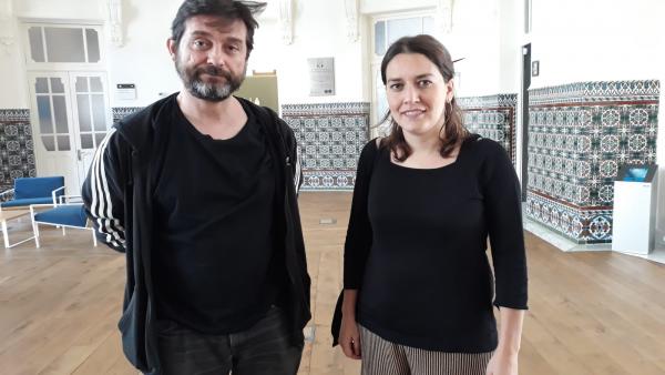El diputado nacional de Unidas Podemos Rafael Mayoral y la secretaria de Participación y Círculos, Ana Marcello El diputado nacional de Unidas Podemos Rafael Mayoral y la secretaria de Participación y Círculos, Ana Marcello