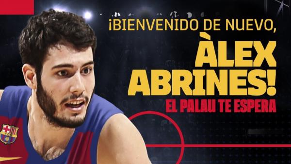 Alex Abrines vuelve al Barcelona Alex Abrines vuelve al Barcelona