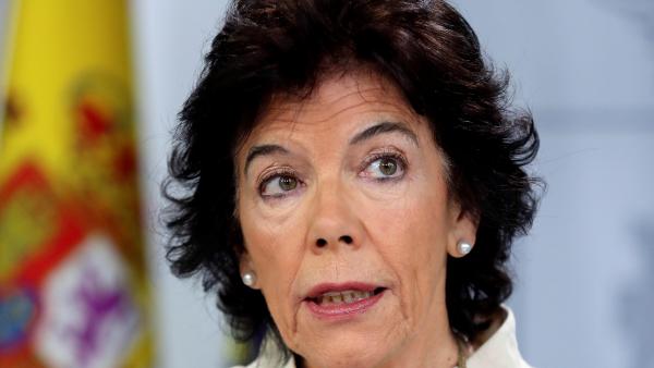 La portavoz del Gobierno, Isabel Celáa. La portavoz del Gobierno, Isabel Celáa.