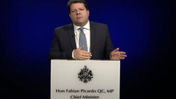 Captura de una declaración del ministro principal de Gibraltar, Fabian Picardo Captura de una declaración del ministro principal de Gibraltar, Fabian Picardo