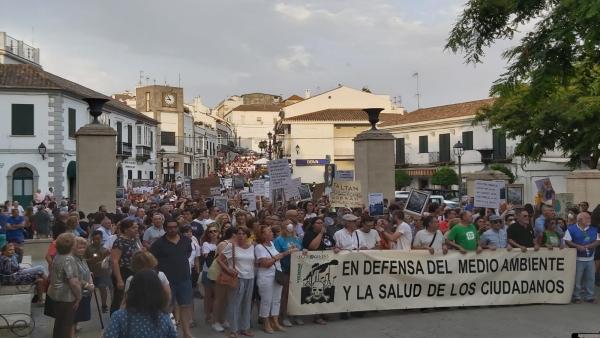 Manifestación en San Roque de ecologistas y colectivos sociales Manifestación en San Roque de ecologistas y colectivos sociales
