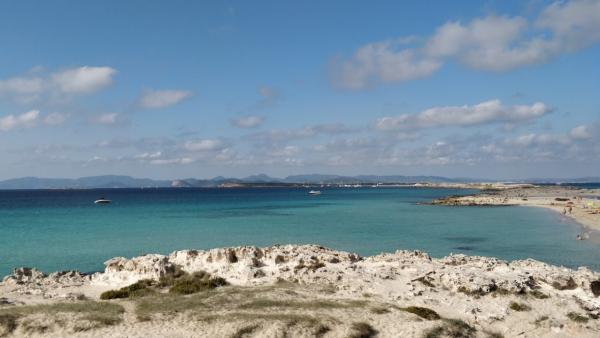 Playa de ses Illetes, en Formentera Playa de ses Illetes, en Formentera