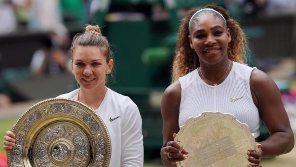 Simona Halep y Serena Williams Simona Halep y Serena Williams