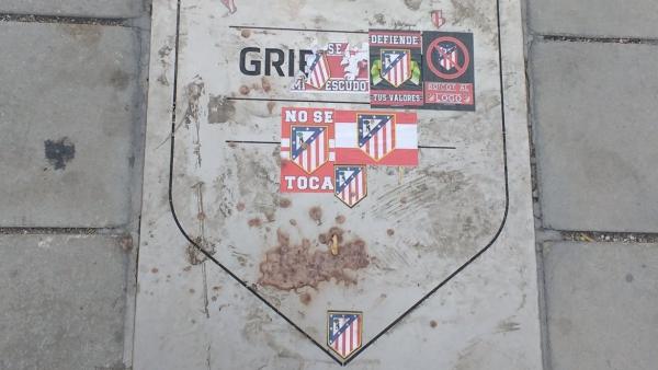 Placa de Griezmann Placa de Griezmann