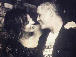 Raquel Perera y Alejandro Sanz