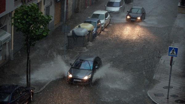 Tormenta en Ourense Tormenta en Ourense