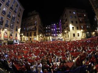 Final de los Sanfermines 2019, 'Pobre de mí'.