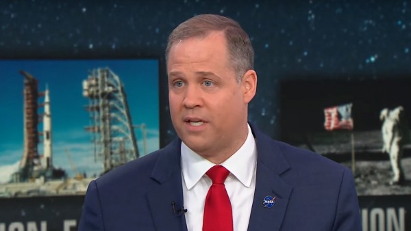 Jim Bridenstine en el programa Face the Nation Jim Bridenstine en el programa Face the Nation