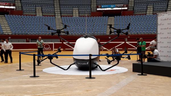 Prototipo de aerotaxi desarrollado por Tecnalia Prototipo de aerotaxi desarrollado por Tecnalia