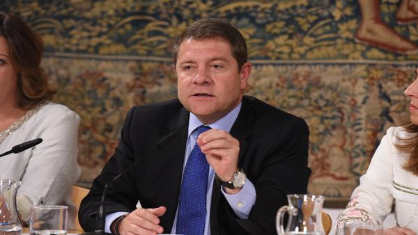 El presidente de Castilla-La Mancha, Emiliano García-Page, habla del presupuesto regional. El presidente de Castilla-La Mancha, Emiliano García-Page, habla del presupuesto regional.