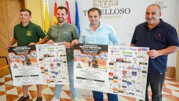 Presentación del II Concurso Nacional de Arrastre de Piedra con Mula 'Ciudad de Tomelloso'. Presentación del II Concurso Nacional de Arrastre de Piedra con Mula 'Ciudad de Tomelloso'.