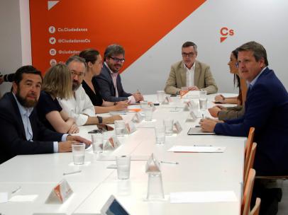 Reunión de la Ejecutiva de Ciudadanos.