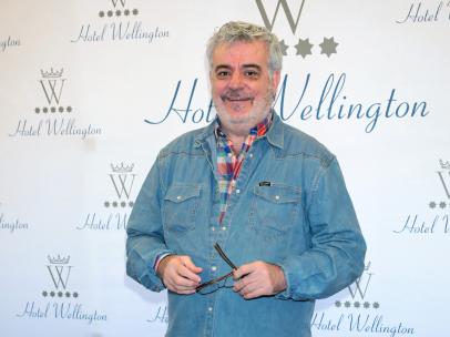 El humorista Millán Salcedo en la Presentación de las Camisetas