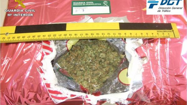 Marihuana localizada al detenido. Marihuana localizada al detenido.