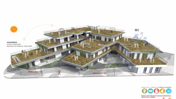Proyecto del edificio del Tercer Sector de Almeríaa Proyecto del edificio del Tercer Sector de Almeríaa