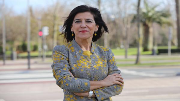 La europarlamentaria del PNV, Izaskun Bilbao. La europarlamentaria del PNV, Izaskun Bilbao.