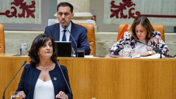 La candidata socialista a la Presidencia del Gobierno riojano, Concha Andreu. La candidata socialista a la Presidencia del Gobierno riojano, Concha Andreu.