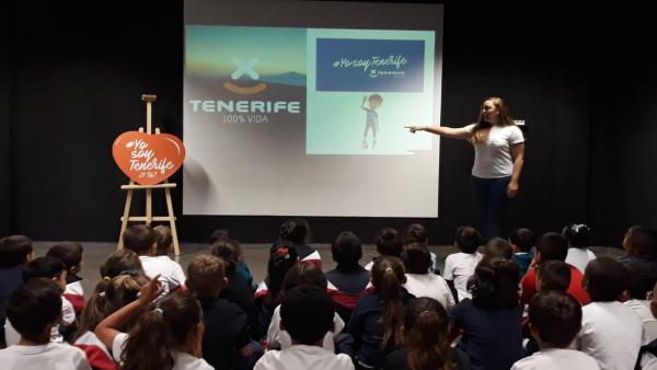 La campaña de sensibilización #YosoyTenerife forma este curso a 1.600 alumnos de Infantil y Primaria La campaña de sensibilización #YosoyTenerife forma este curso a 1.600 alumnos de Infantil y Primaria
