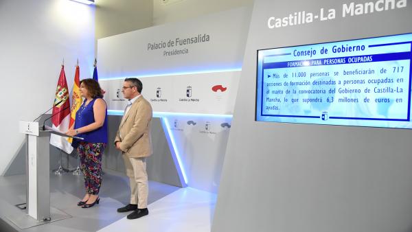La consejera de Empleo, Patricia Franco. La consejera de Empleo, Patricia Franco.
