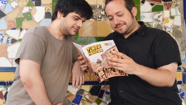Dos il·lustradors valencians "ressusciten" la revista d'historietes amb la publicació 'Plaça del Mercat' Dos il·lustradors valencians "ressusciten" la revista d'historietes amb la publicació 'Plaça del Mercat'