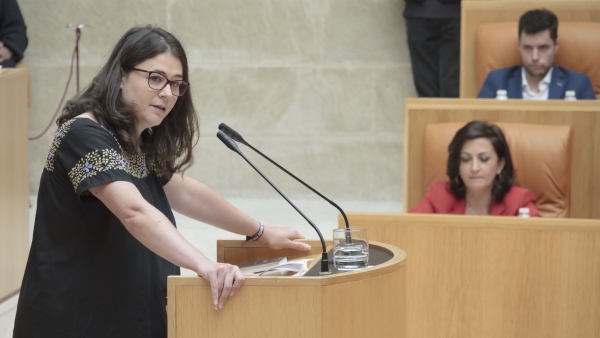 La diputada de Podemos en La Rioja, Raquel Romero La diputada de Podemos en La Rioja, Raquel Romero