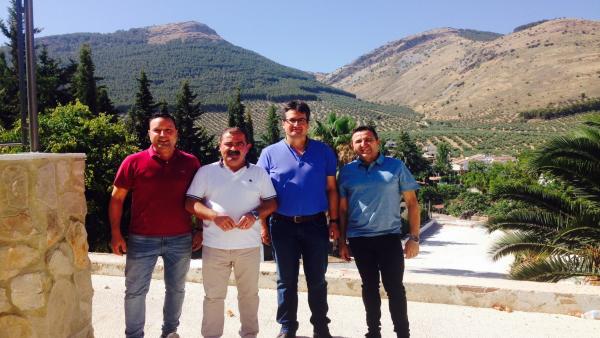 Visita a las obras del edificio de usos múltiples Visita a las obras del edificio de usos múltiples