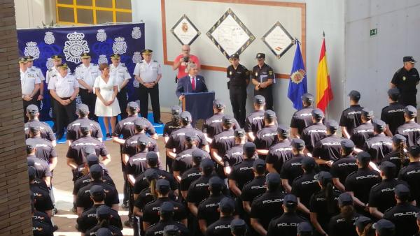 Presentación del Plan de Turismo Seguro en Málaga con la presentación de 205 agentes de la Policía Nacional en prácticas. Presentación del Plan de Turismo Seguro en Málaga con la presentación de 205 agentes de la Policía Nacional en prácticas.