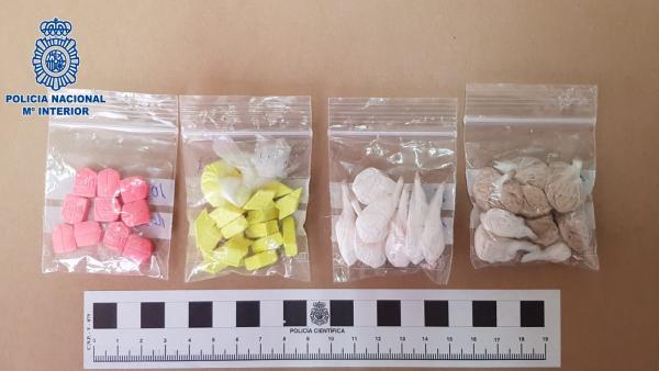 Droga intervenida por la Policía Nacional Droga intervenida por la Policía Nacional