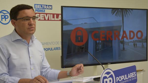 El concejal del PP en Sevilla Juan de la Rosa El concejal del PP en Sevilla Juan de la Rosa