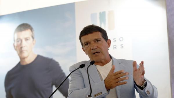 El actor malagueño Antonio Banderas en la presentación del proyecto inmobiliario del que es imagen en Málaga, Picasso Towers. El actor malagueño Antonio Banderas en la presentación del proyecto inmobiliario del que es imagen en Málaga, Picasso Towers.