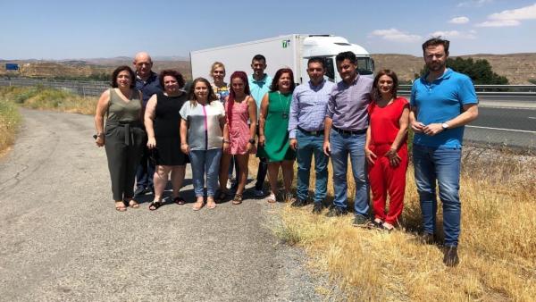 PSOE exige la reforma del acceso de Purullena desde la A-92 PSOE exige la reforma del acceso de Purullena desde la A-92