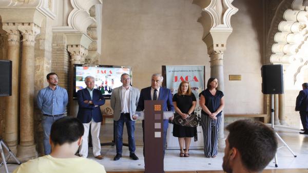Presentación de la 50 edición del Festival Folklórico de los Pirineos de Jaca. Presentación de la 50 edición del Festival Folklórico de los Pirineos de Jaca.
