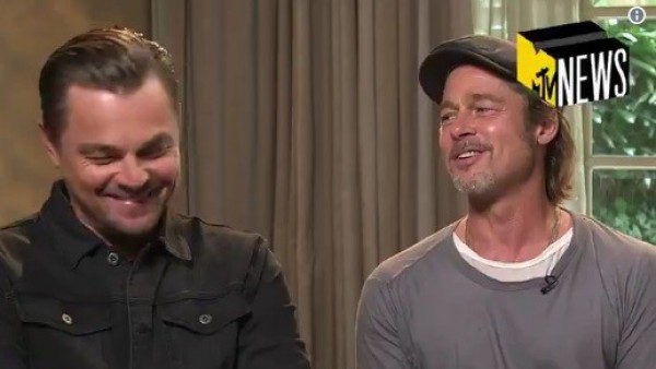 Leonardo DiCaprio y Brad Pitt Leonardo DiCaprio y Brad Pitt