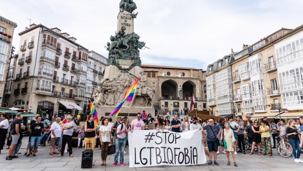 Concentración en Vitoria Concentración en Vitoria