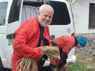 Manuel González Morales, presidente de la Federación Cántabra de Espeleología