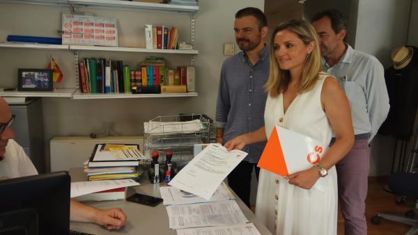 La diputada de Ciudadanos en Parlament, Patricia Guasp, presenta una pregunta en el Parlament Balear La diputada de Ciudadanos en Parlament, Patricia Guasp, presenta una pregunta en el Parlament Balear