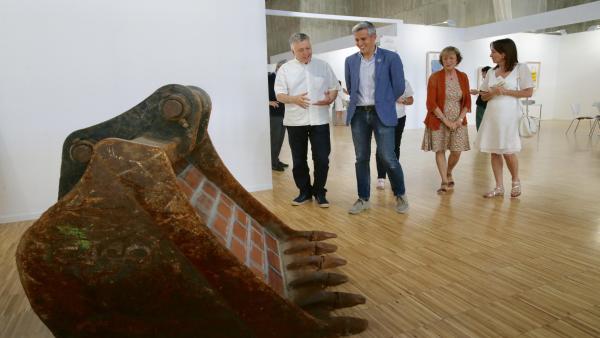 El vicepresidente de Cantabria, Pablo Zuloaga, en ArteSantander El vicepresidente de Cantabria, Pablo Zuloaga, en ArteSantander