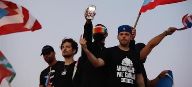 Manifestación contra el gobernador de Puerto Rico