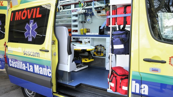 UVI movil, ambulancia, transporte sanitario, SESCAM UVI movil, ambulancia, transporte sanitario, SESCAM