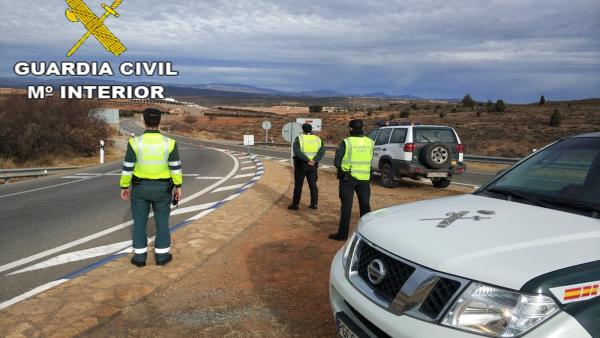 Efectivos de la Guadia Civil en Teruel. Efectivos de la Guadia Civil en Teruel.