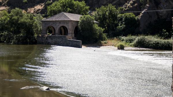 Un tramo del río Tajo Un tramo del río Tajo