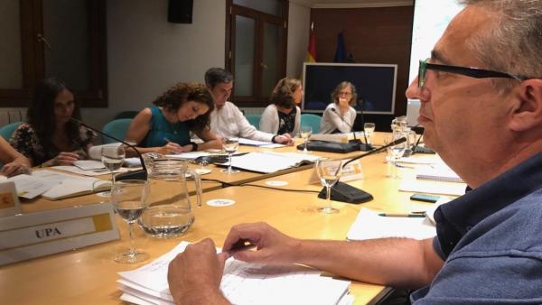 El secretario general de UPA-UCe, Ignacio Huertas, en una sectorial en el Ministerio de Agricultura El secretario general de UPA-UCe, Ignacio Huertas, en una sectorial en el Ministerio de Agricultura