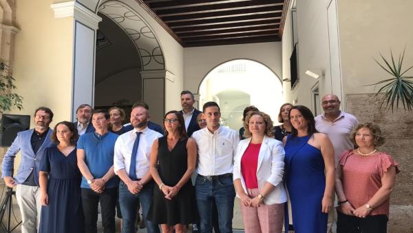 Maria Josep Amigó, Rafa García i Carlos Fernández Bielsa, vicepresidents de la Diputació Maria Josep Amigó, Rafa García i Carlos Fernández Bielsa, vicepresidents de la Diputació