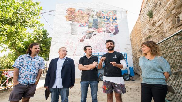 Presentanción del mural de Nicolás Romero Presentanción del mural de Nicolás Romero