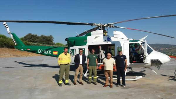 El delegado de Medio Ambiente, Fernando Fernández Tapia-Ruano visita el Centro de Defensa Forestal (Cedefo) de Ronda El delegado de Medio Ambiente, Fernando Fernández Tapia-Ruano visita el Centro de Defensa Forestal (Cedefo) de Ronda