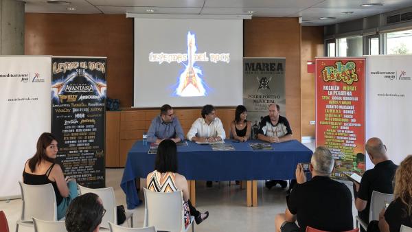 Presentación de los festivales Leyendas del Rock y Rabolagartija Fest Presentación de los festivales Leyendas del Rock y Rabolagartija Fest